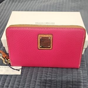 Dooney & Bourke Strawberry Leather Wristlet